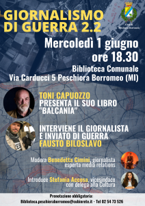 Evento Giornalismo di guerra 2.2